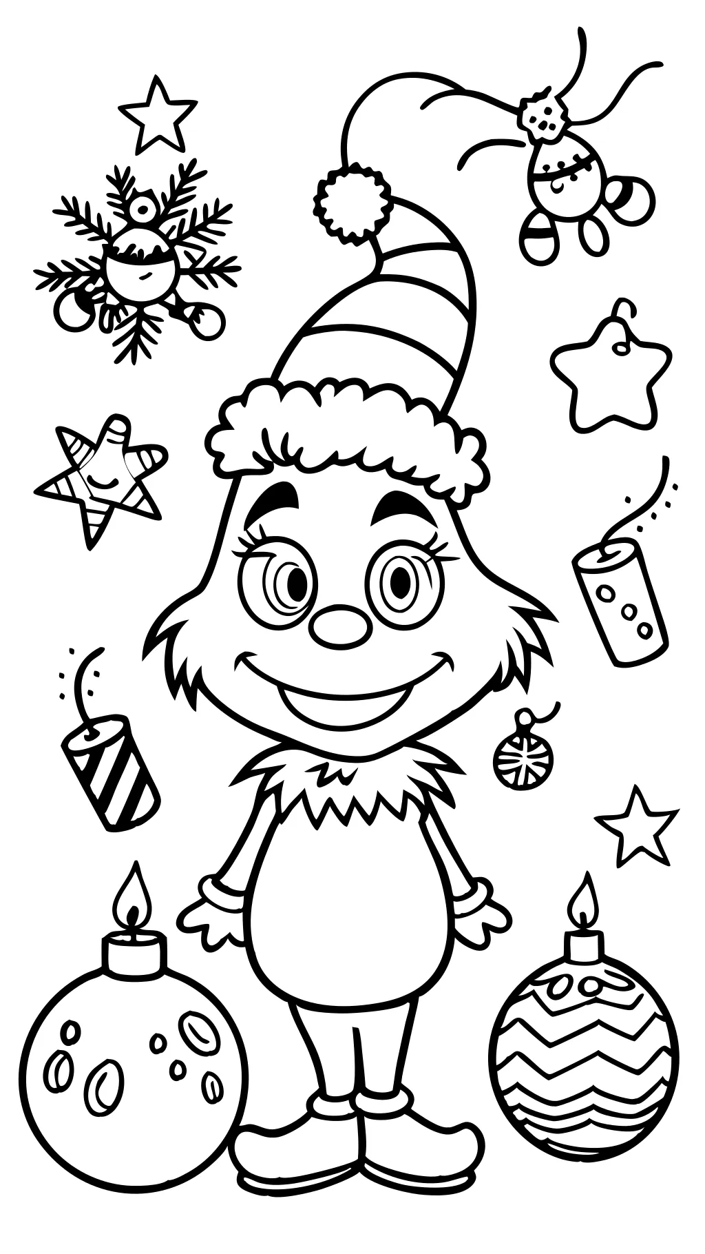 free grinch printable coloring pages